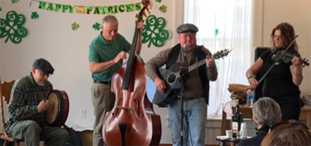 Celebrate St. Paddy’s Day with Tumbleweed Gumbo in the EOH Arts Cafe